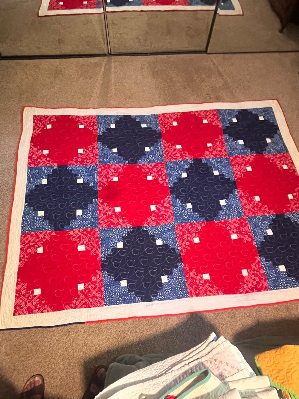 Vintage Americana quilt